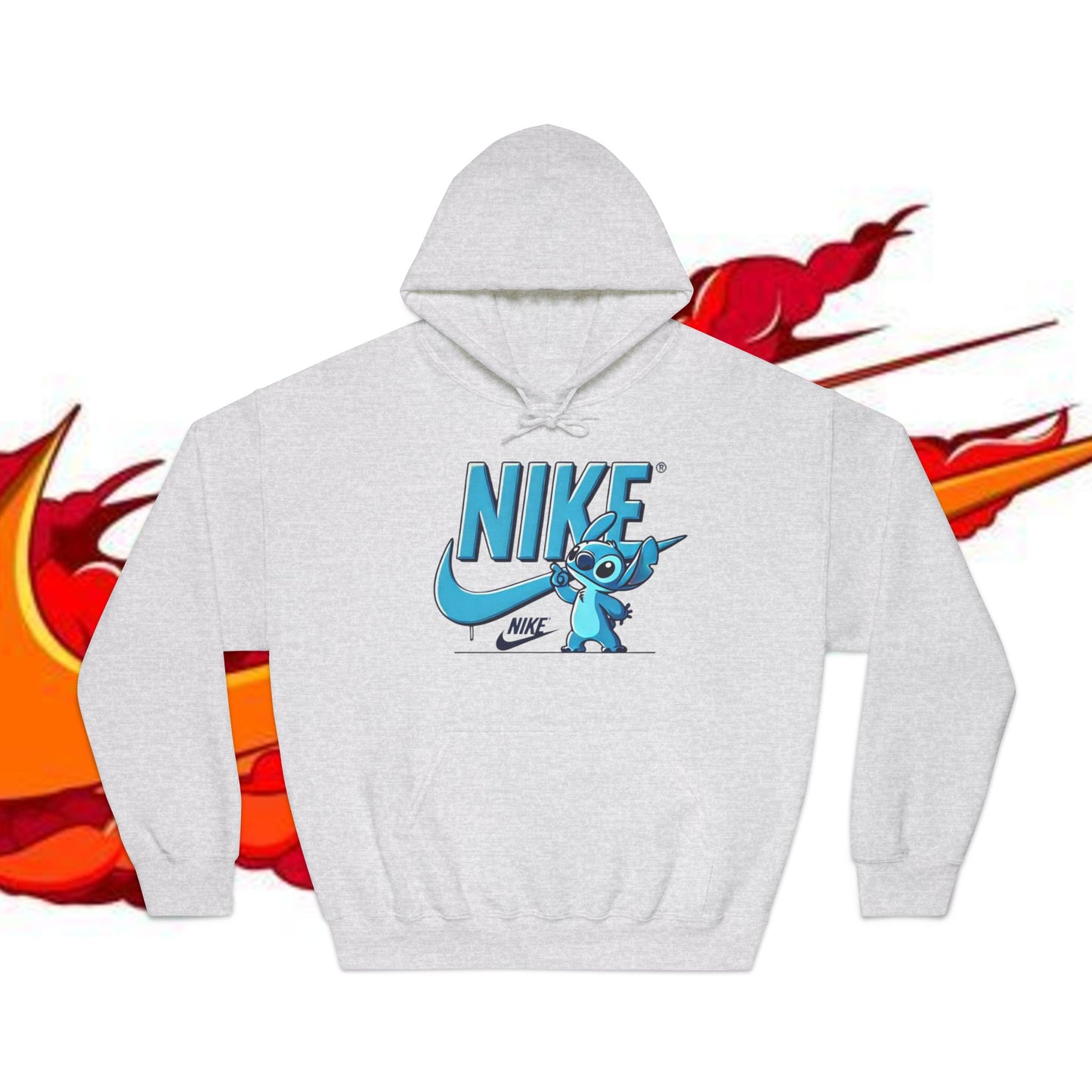 Nike Stitch Inspired Unisex Hooded Sweatshirt
