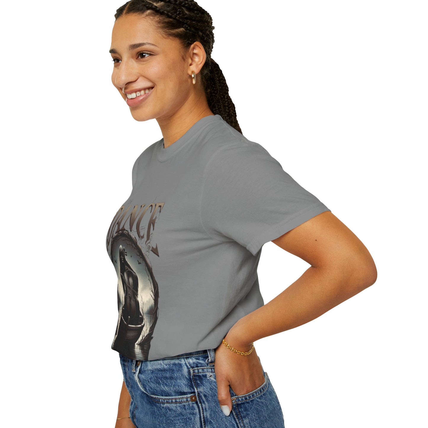 Unisex Garment-Dyed T-Shirt - Dance of Death Graphic Tee