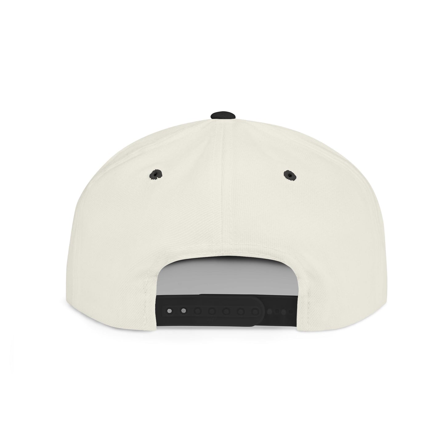 Crowned Lion Flat Bill Snapback Hat - Stylish Streetwear Cap