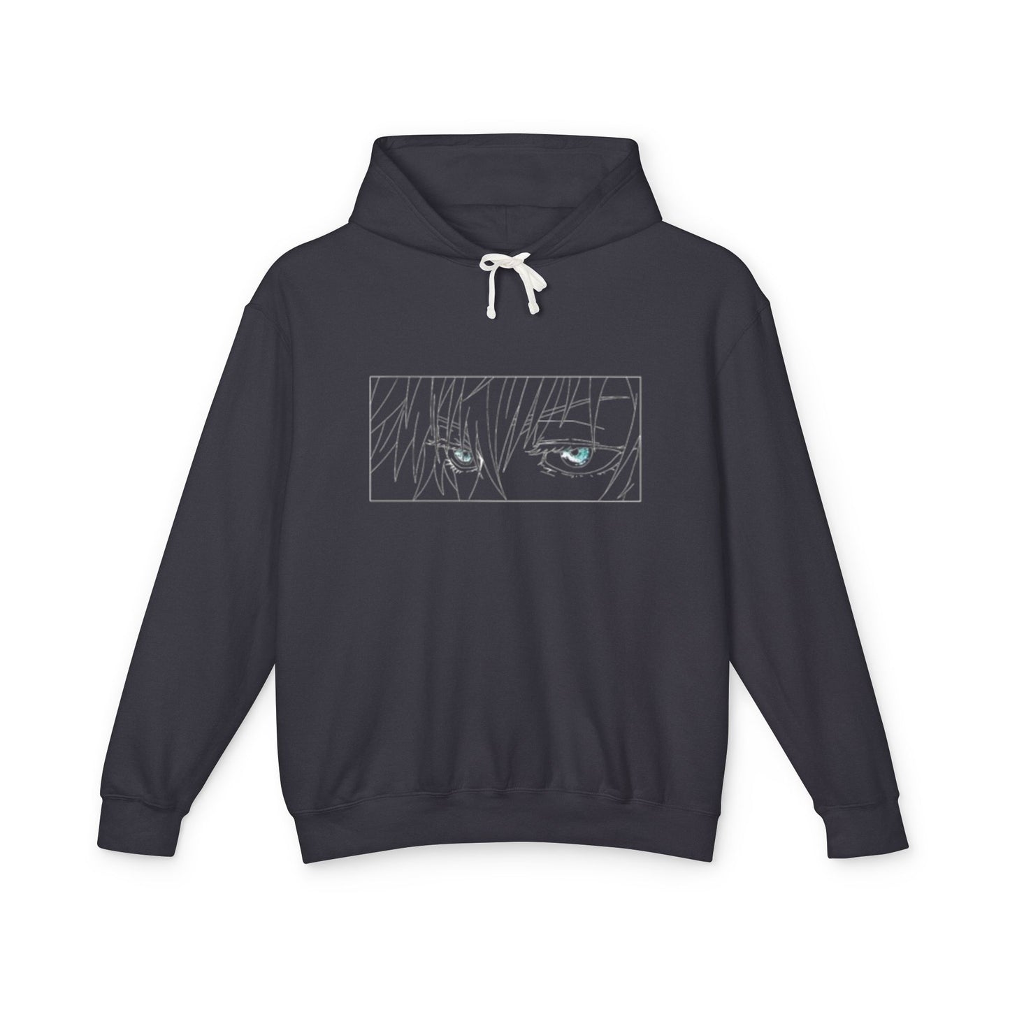 Unisex Lightweight Hoodie - Gojo 'Jujutsu Kaisen' Graphic Sweatshirt for Anime Fans