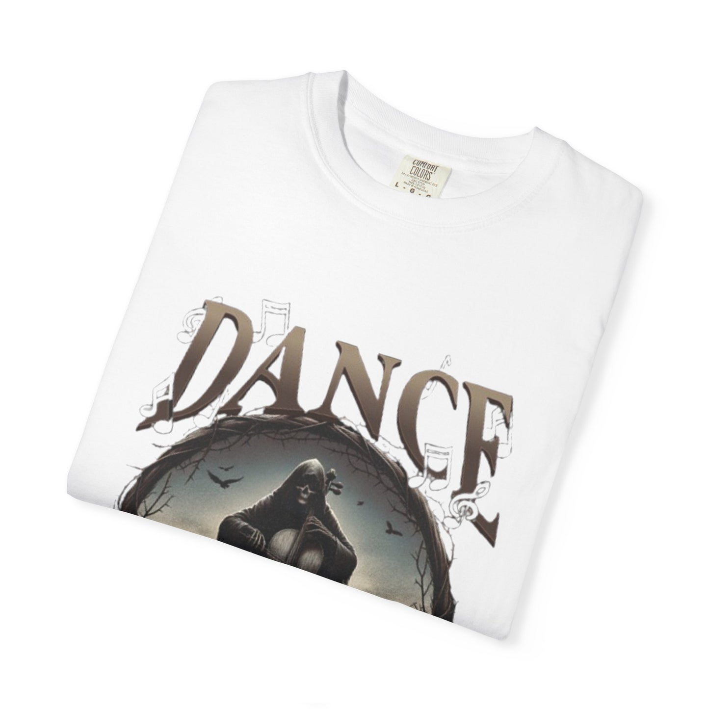 Unisex Garment-Dyed T-Shirt - Dance of Death Graphic Tee