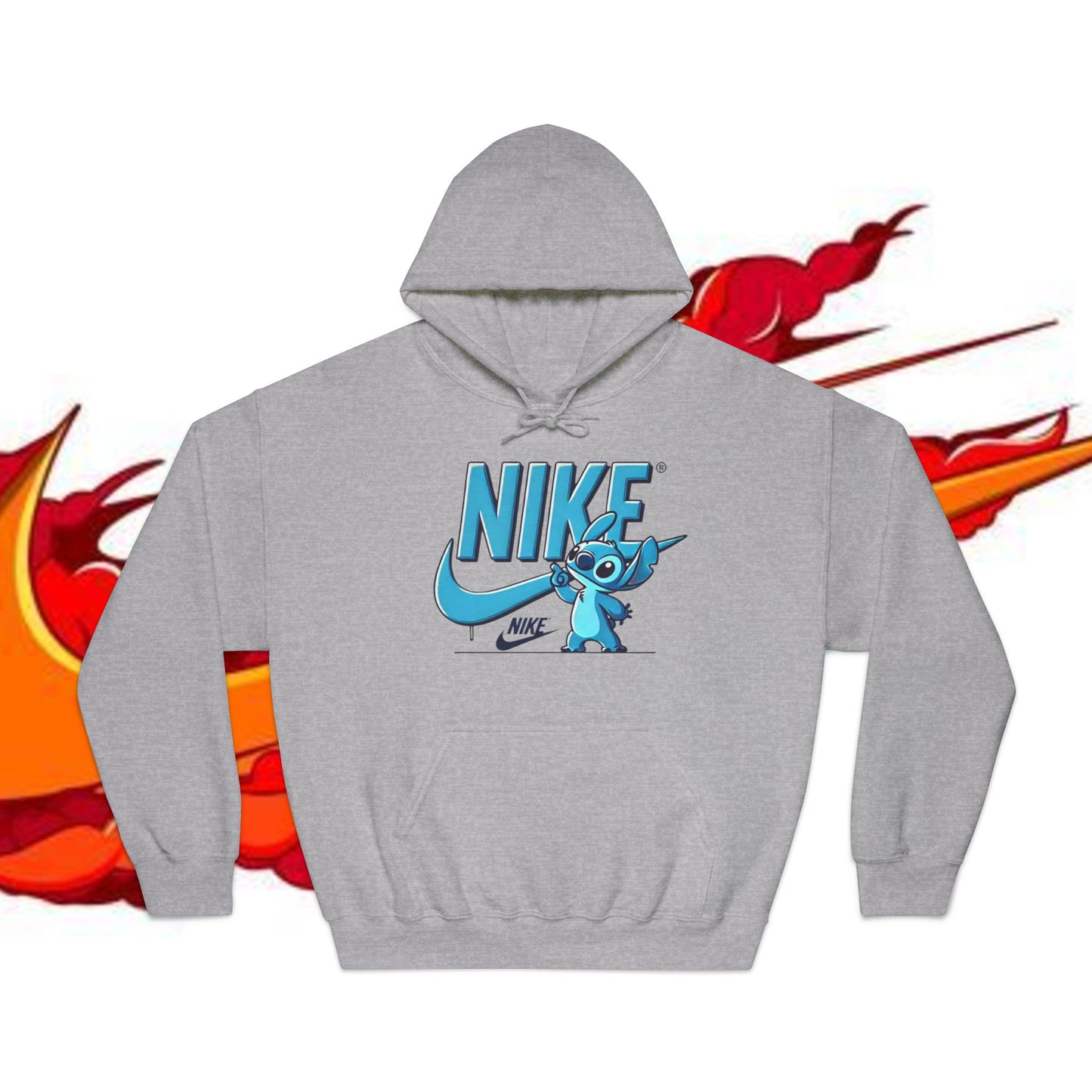 Nike Stitch Inspired Unisex Hooded Sweatshirt