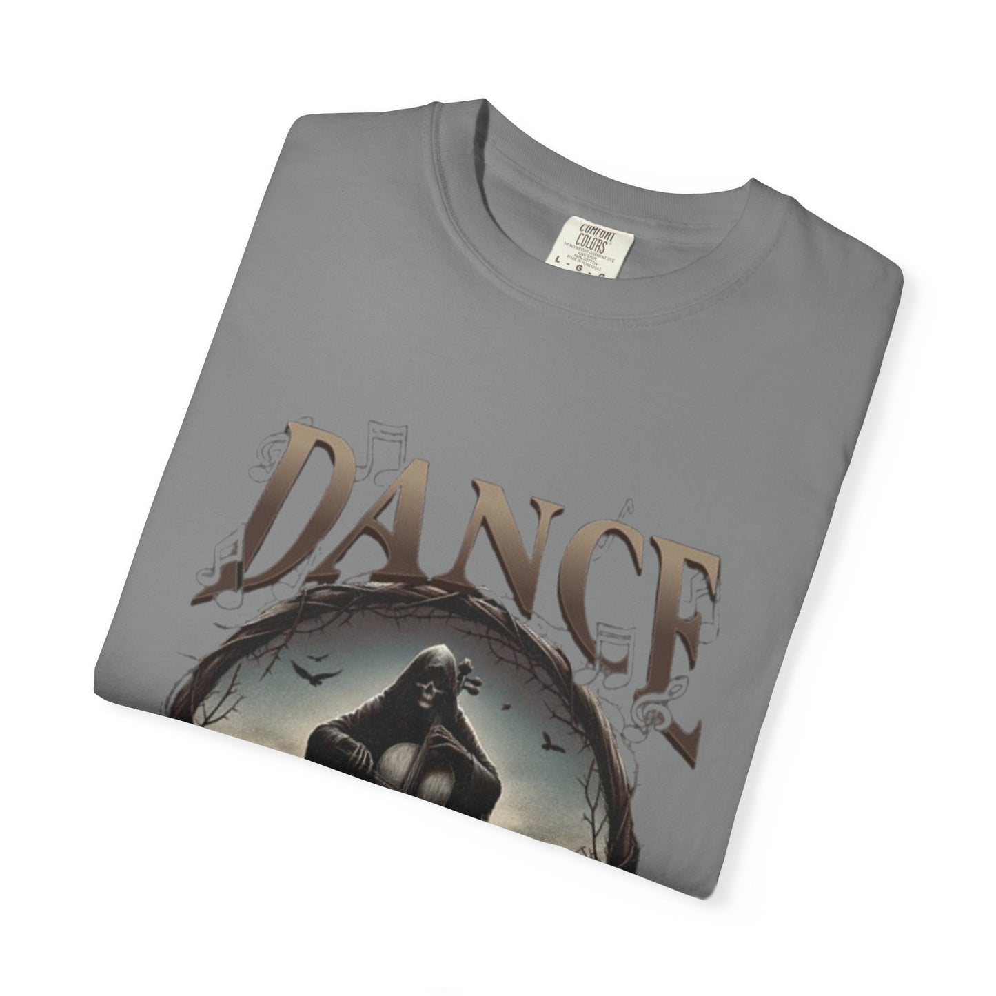 Unisex Garment-Dyed T-Shirt - Dance of Death Graphic Tee