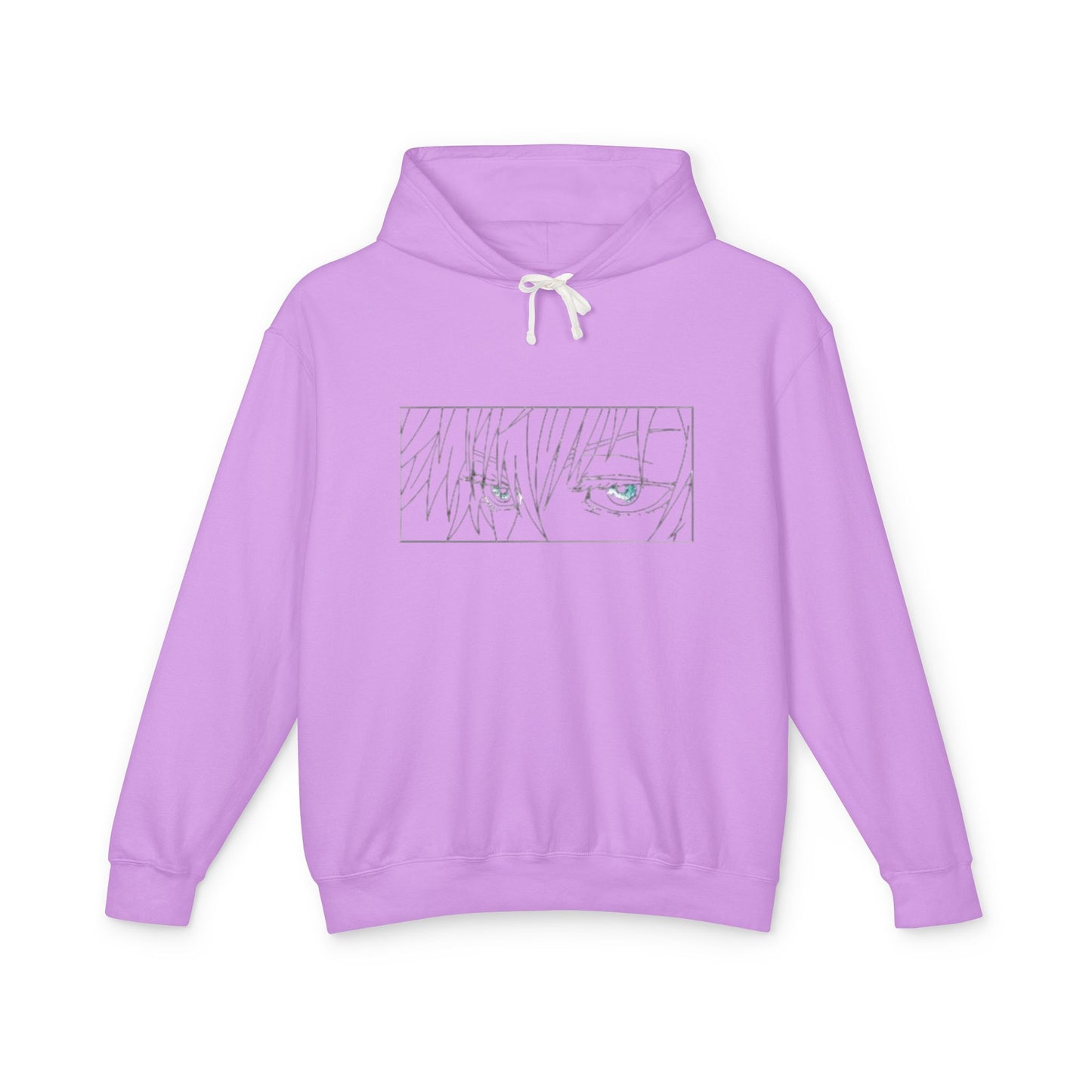 Unisex Lightweight Hoodie - Gojo 'Jujutsu Kaisen' Graphic Sweatshirt for Anime Fans