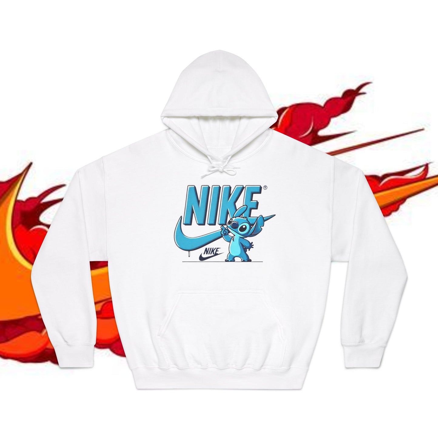 Nike Stitch Inspired Unisex Hooded Sweatshirt