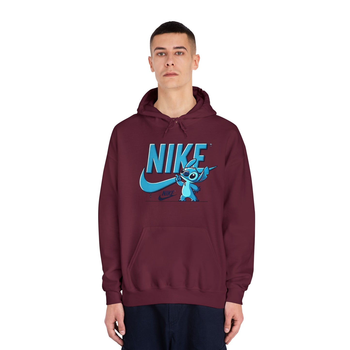 Nike Stitch Inspired Unisex Hooded Sweatshirt