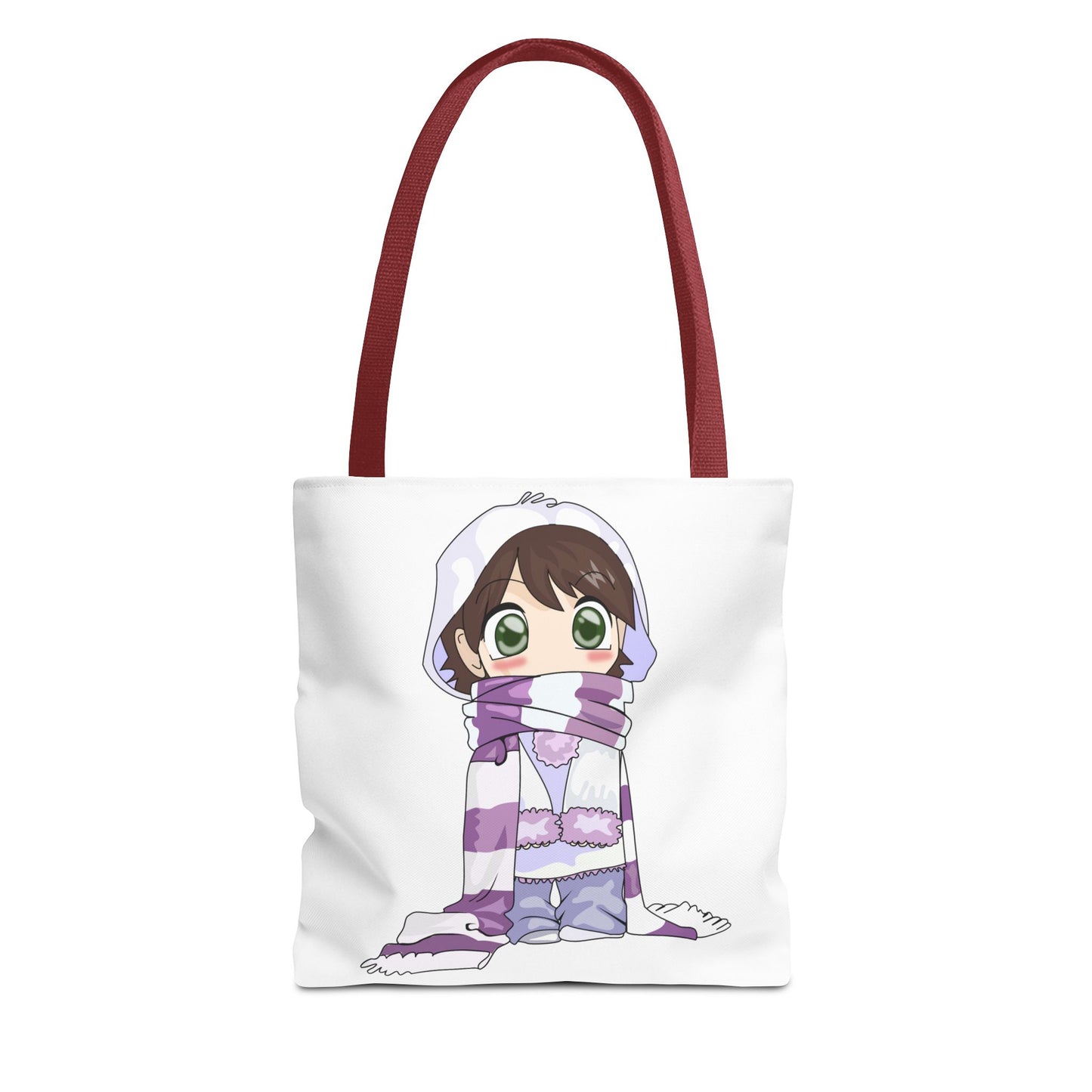 Cute Character Winter Tote Bag for Cozy Vibes