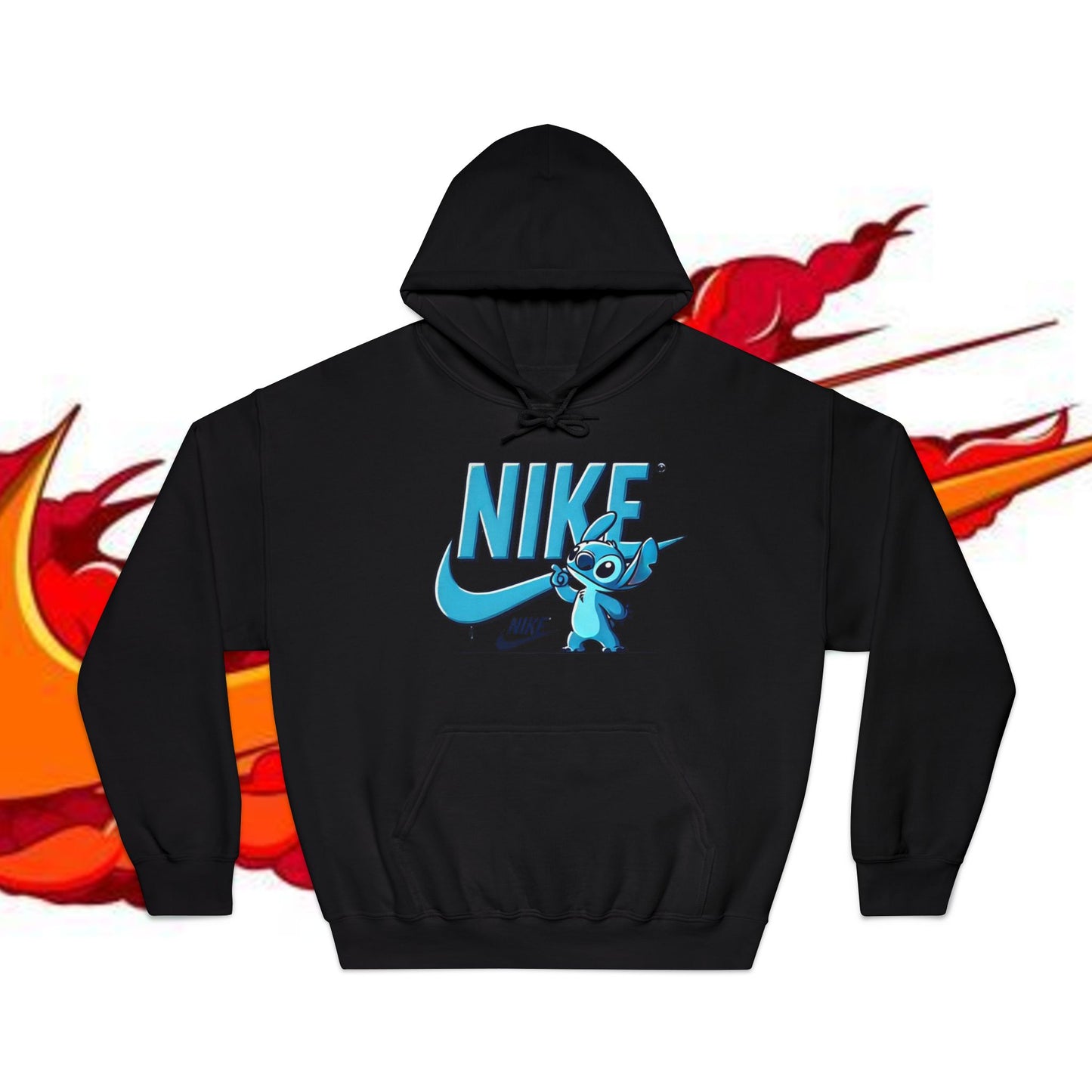 Nike Stitch Inspired Unisex Hooded Sweatshirt