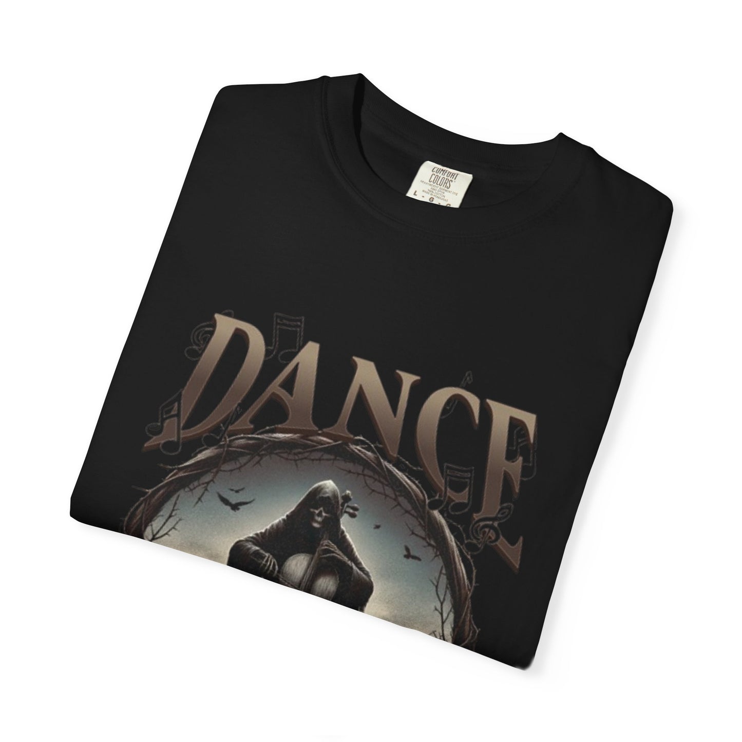 Unisex Garment-Dyed T-Shirt - Dance of Death Graphic Tee