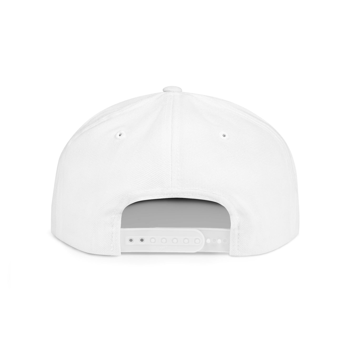 Crowned Lion Flat Bill Snapback Hat - Stylish Streetwear Cap