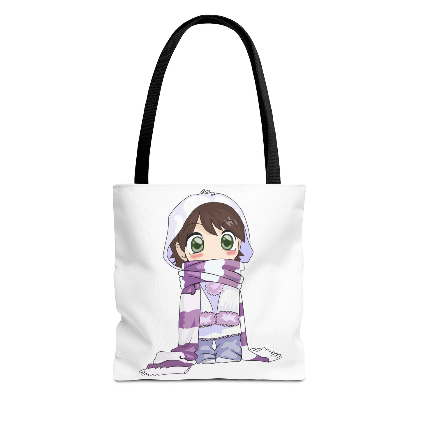 Cute Character Winter Tote Bag for Cozy Vibes
