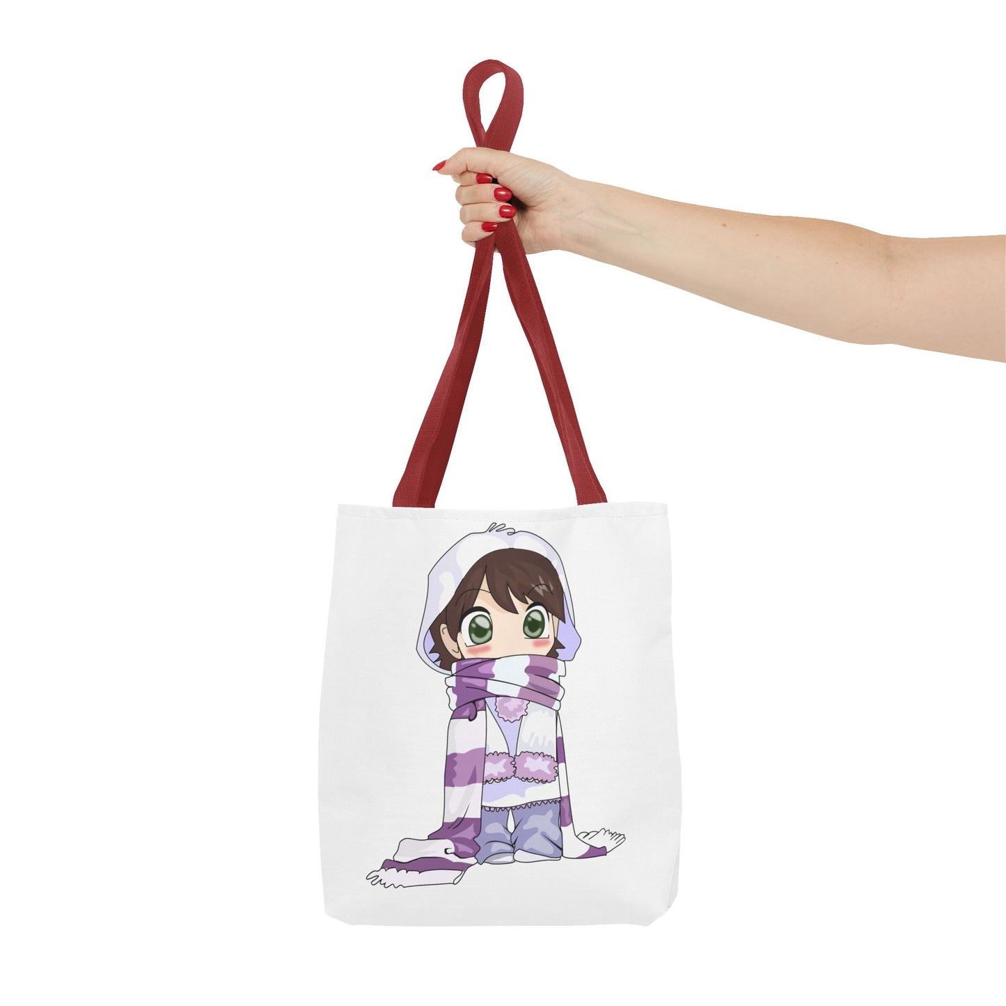 Cute Character Winter Tote Bag for Cozy Vibes