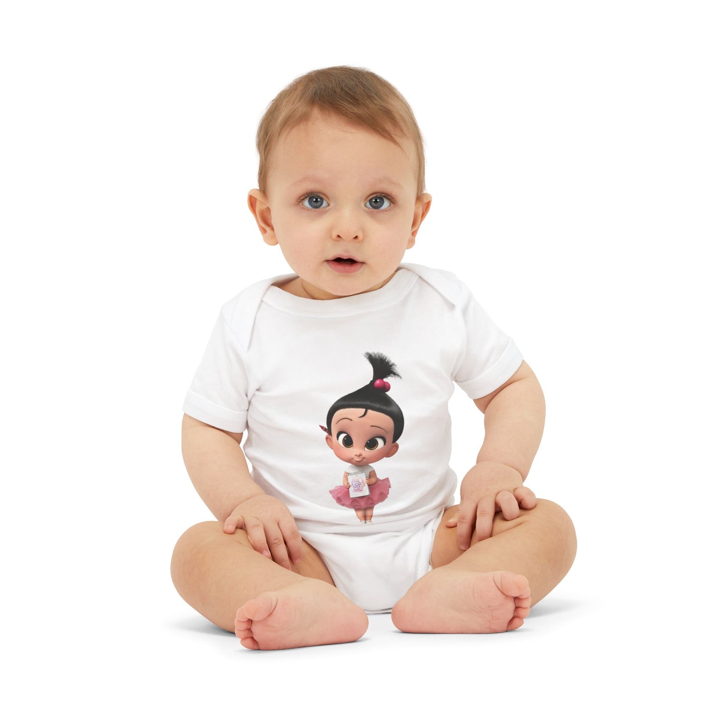 Cute Toddler One Piece with Playful Character Design
