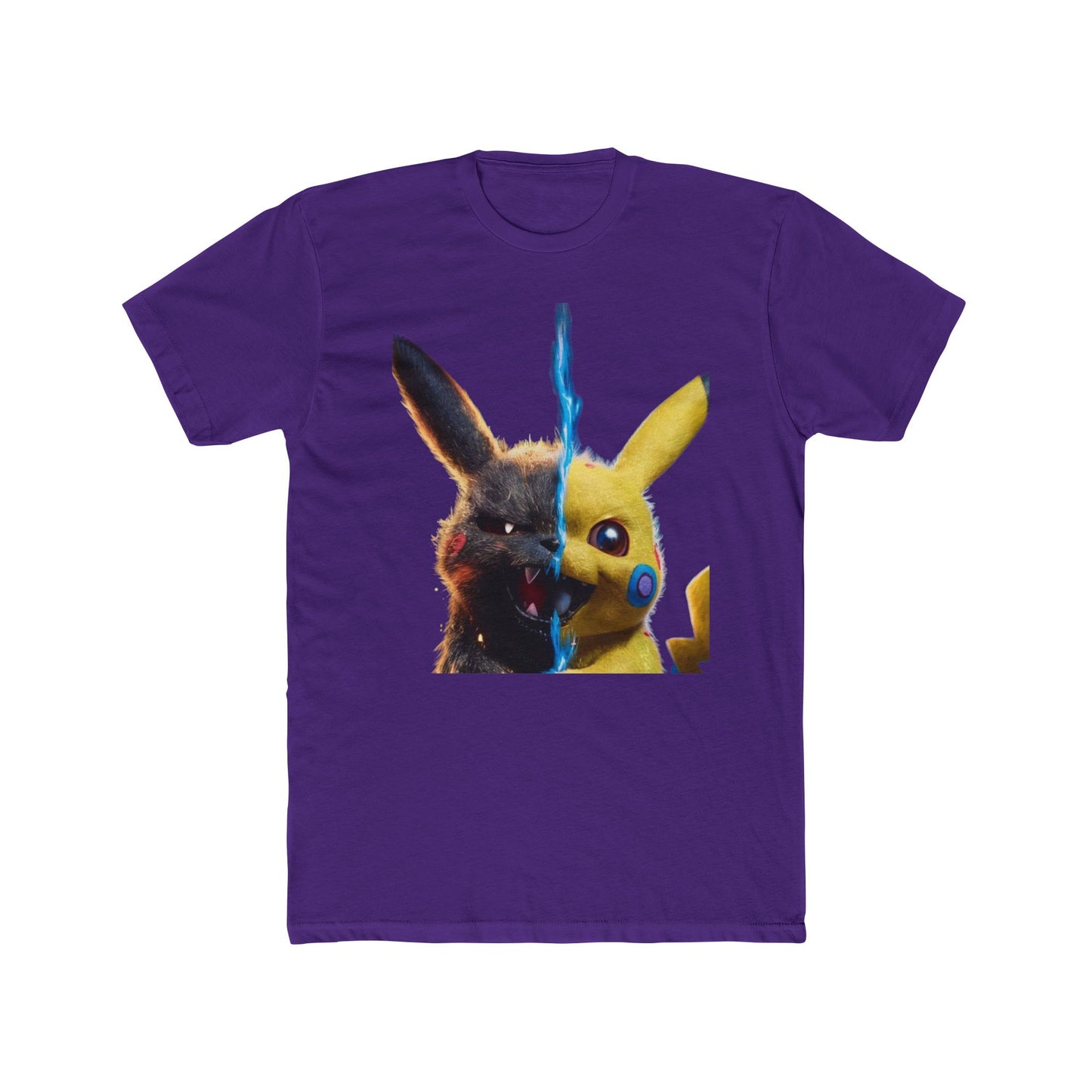 Unisex Cotton Crew Tee - Retro Gaming Inspired Cartoon Design