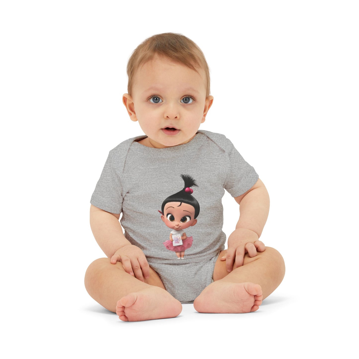 Cute Toddler One Piece with Playful Character Design