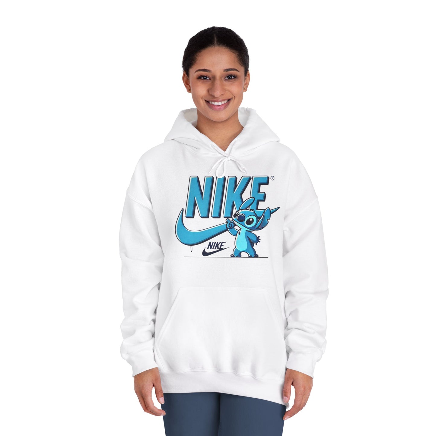 Nike Stitch Inspired Unisex Hooded Sweatshirt