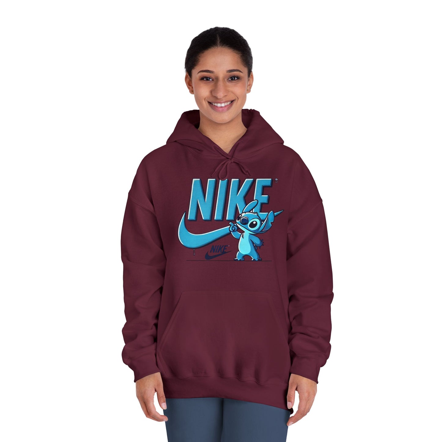 Nike Stitch Inspired Unisex Hooded Sweatshirt