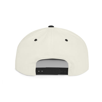 Crowned Lion Flat Bill Snapback Hat - Stylish Streetwear Cap