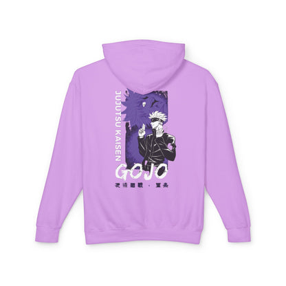 Unisex Lightweight Hoodie - Gojo 'Jujutsu Kaisen' Graphic Sweatshirt for Anime Fans