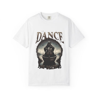 Unisex Garment-Dyed T-Shirt - Dance of Death Graphic Tee