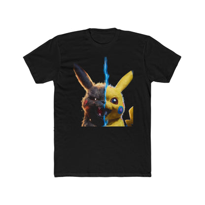 Unisex Cotton Crew Tee - Retro Gaming Inspired Cartoon Design