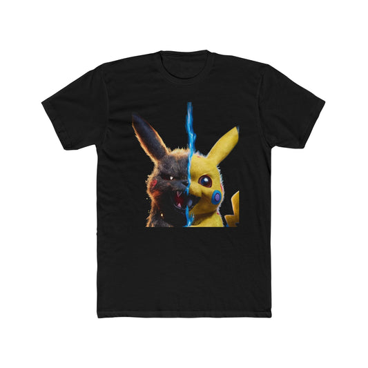 Unisex Cotton Crew Tee - Retro Gaming Inspired Cartoon Design