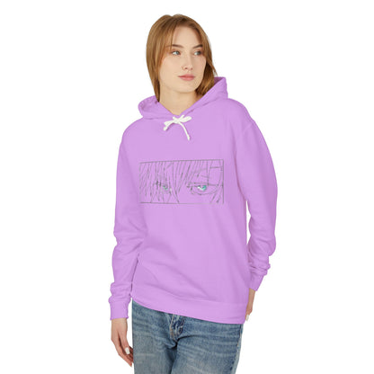 Unisex Lightweight Hoodie - Gojo 'Jujutsu Kaisen' Graphic Sweatshirt for Anime Fans