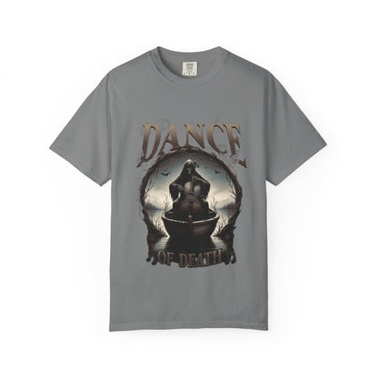 Unisex Garment-Dyed T-Shirt - Dance of Death Graphic Tee