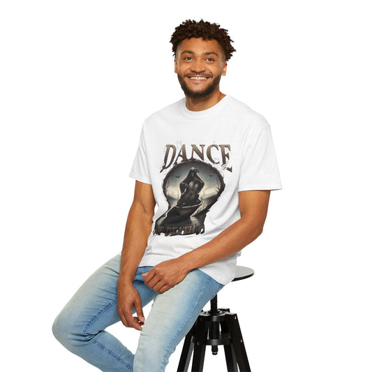 Unisex Garment-Dyed T-Shirt - Dance of Death Graphic Tee